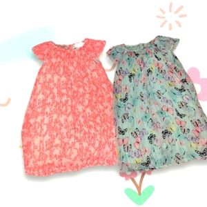 2 girls sz 6-7 H & M summer dresses